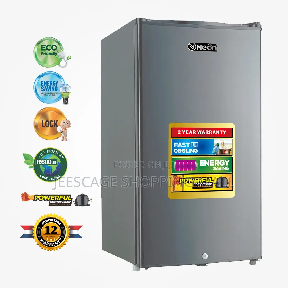 Neon Advance Tech Eco-Fridge – Chills Faster, Saves More!