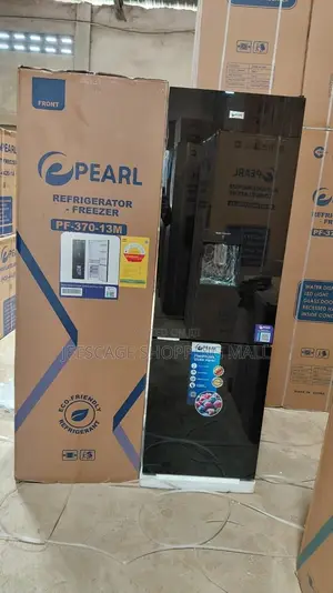 Ultra-Modern Pearl Bottom Freezer Fridge