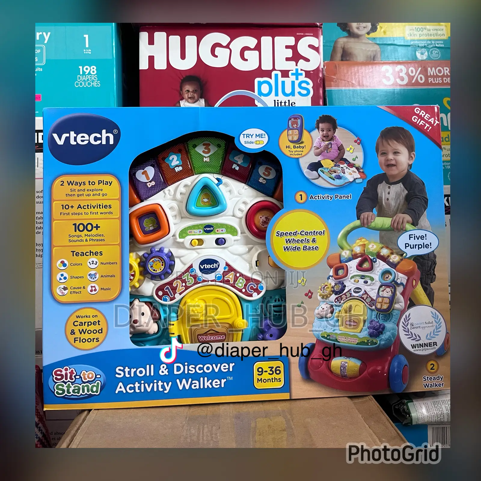 Vtech Stroll Discover Activity Walker With Accessories,