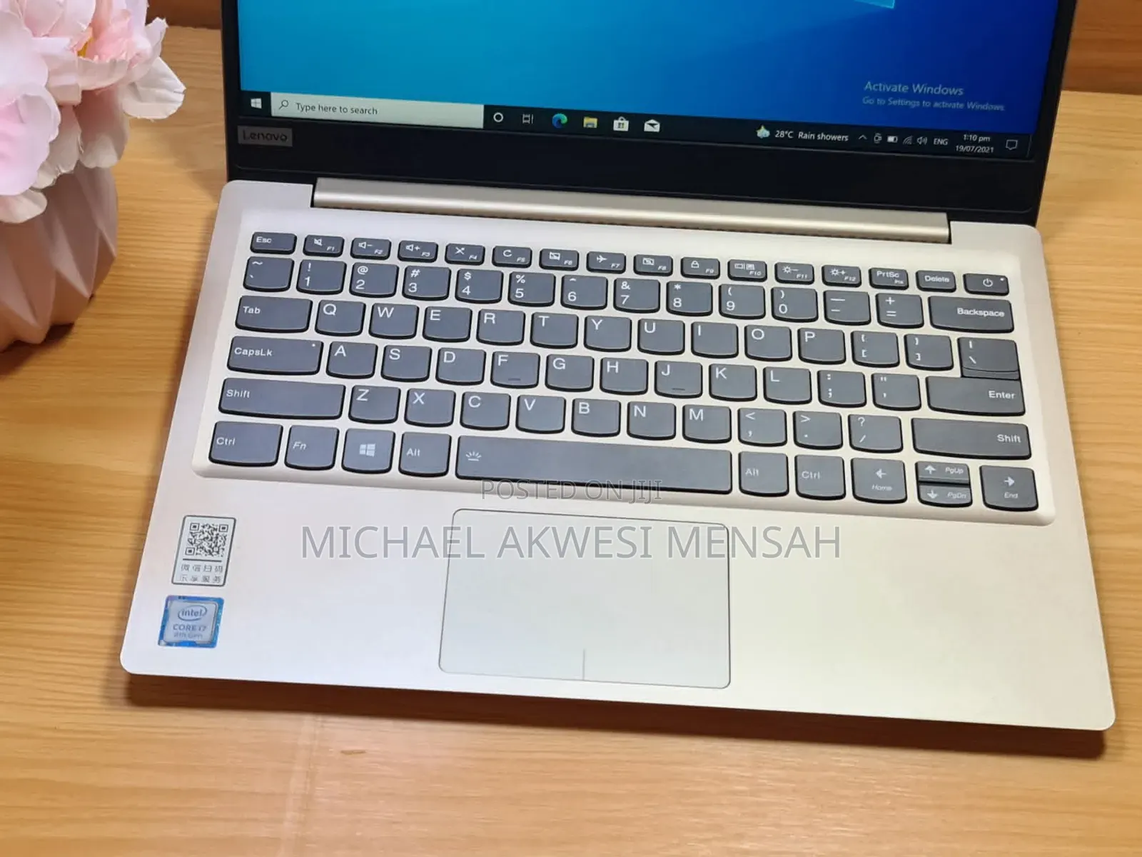 Laptop Lenovo Ideapad 3 8GB Intel Core i7 SSD 256GB