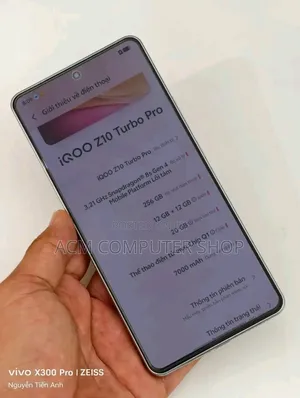Vivo iQOO Z10 Turbo Pro 256 GB White