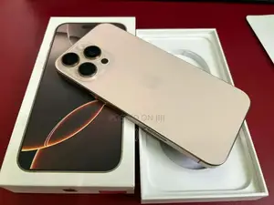 New Apple iPhone 16 Pro Max 256 GB Gold