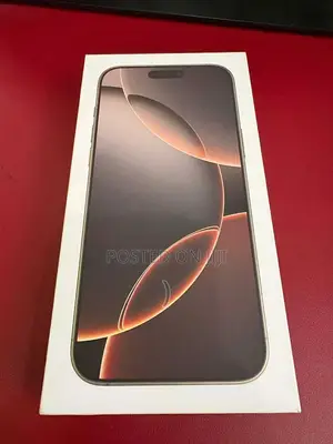New Apple iPhone 16 Pro Max 256 GB Gold