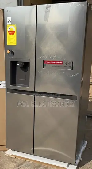 Lg 674ltr Fridge With Uvnano Water Dispenser in Matte Black Finish