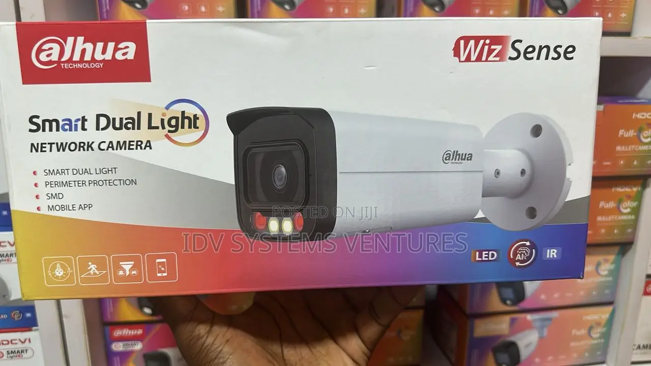 Ipc-Hfw2649t-as-Il6mp Smart Dual Light Fixed-Focal Bullet Wizsense