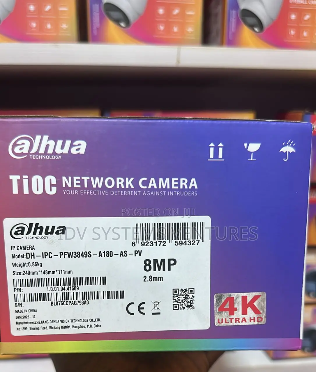 Dh-Ipc-Pdw3849p-A180-E2-as-Pv 2x4mp Tioc Duo Splicing Fixed-Focal Eye