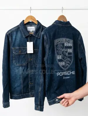 Denim Men’S Long Sleeve Shirt / Coat / Jacket