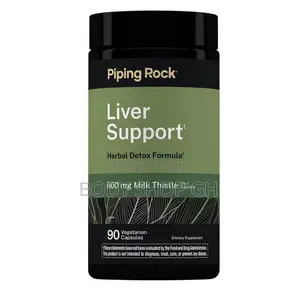 Piping Rock Liver Support Supplement - With 600mg Milk Thistle