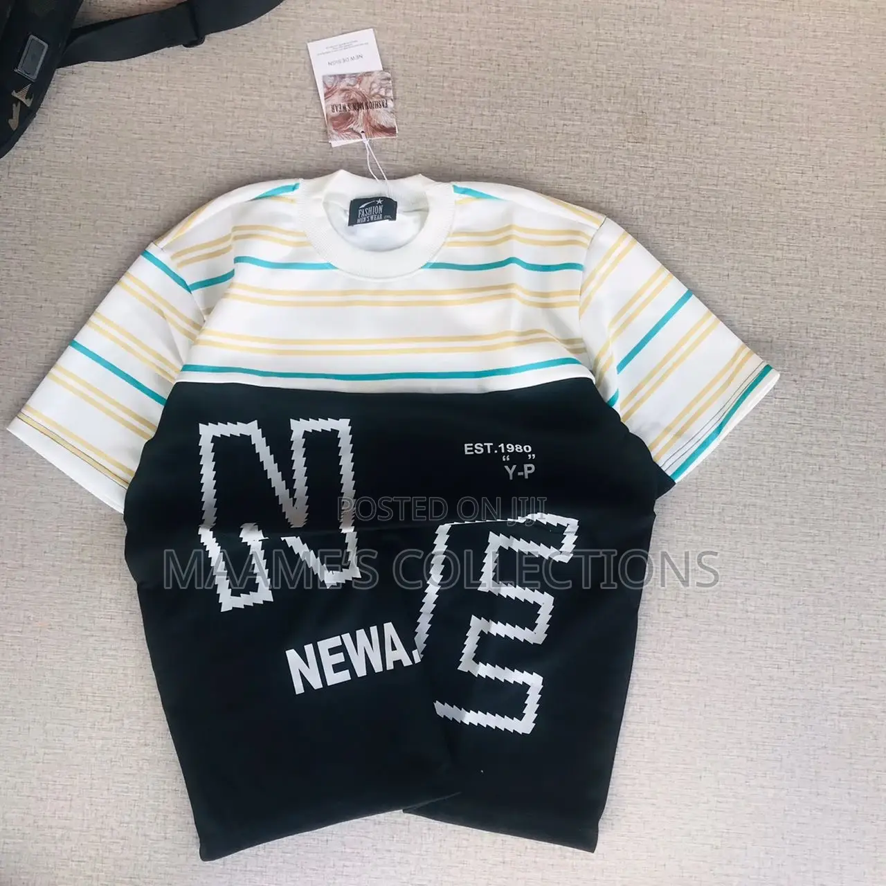 V-Neck Streetwear Jersey Shirt