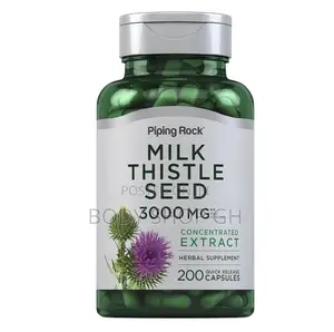 Piping Rock Milk Thistle Supplement | 200 Capsules | Liver Support