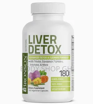 Advanced Liver Detox - Milk Thistle, Dandelion, Turmeric, Artichoke