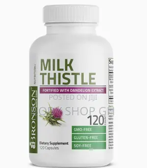 Milk Thistle + Dandelion for Liver Health, Antioxidant Support, Detox