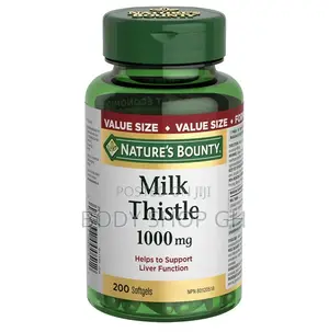 Nature's Bounty Milk Thistle for Liver Health Value Size, 200 Softgels