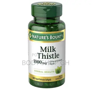Milk Thistle Supplement for Liver Health and Detox - 1000mg