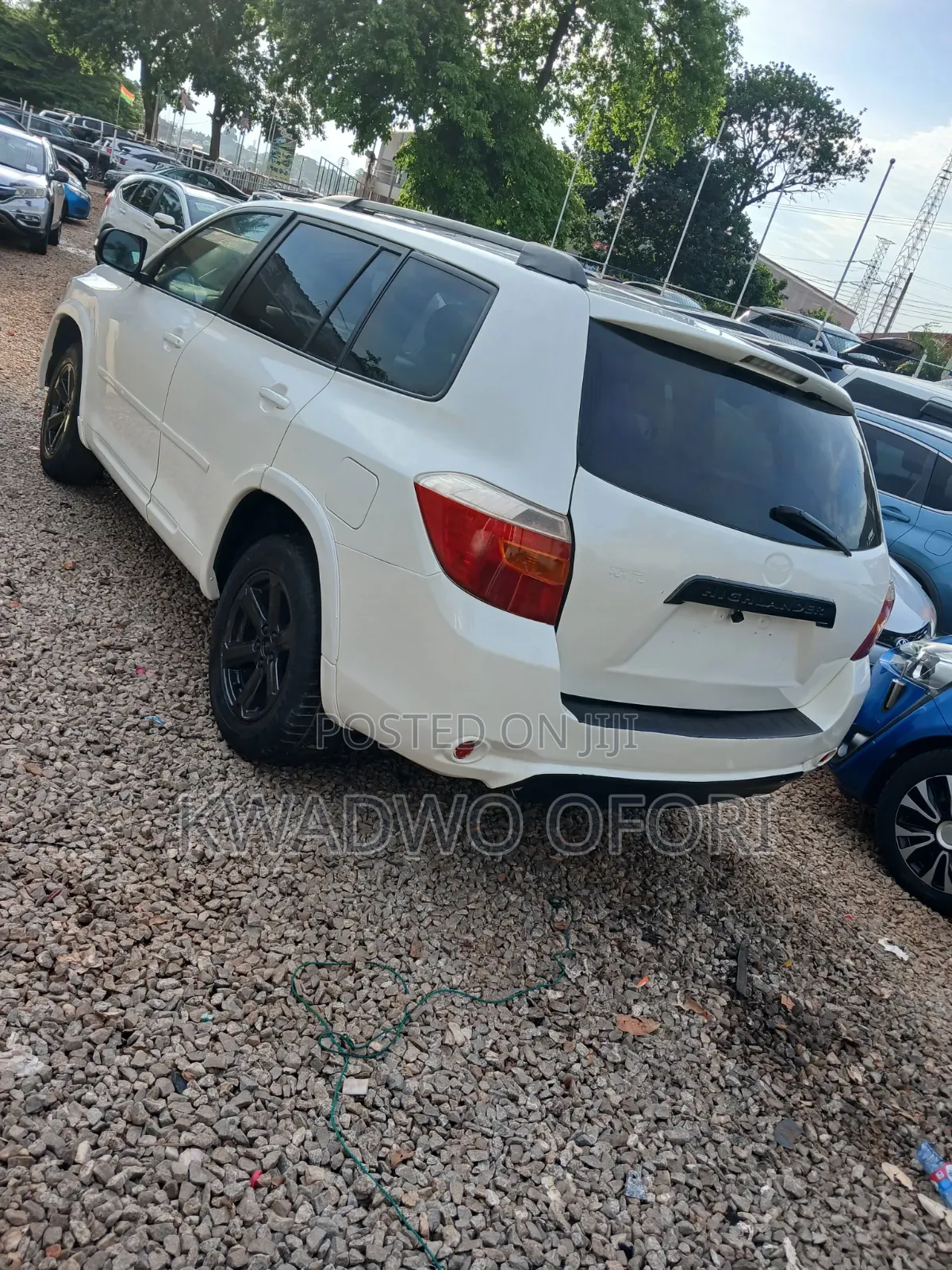 Toyota Highlander Sport 2009 White