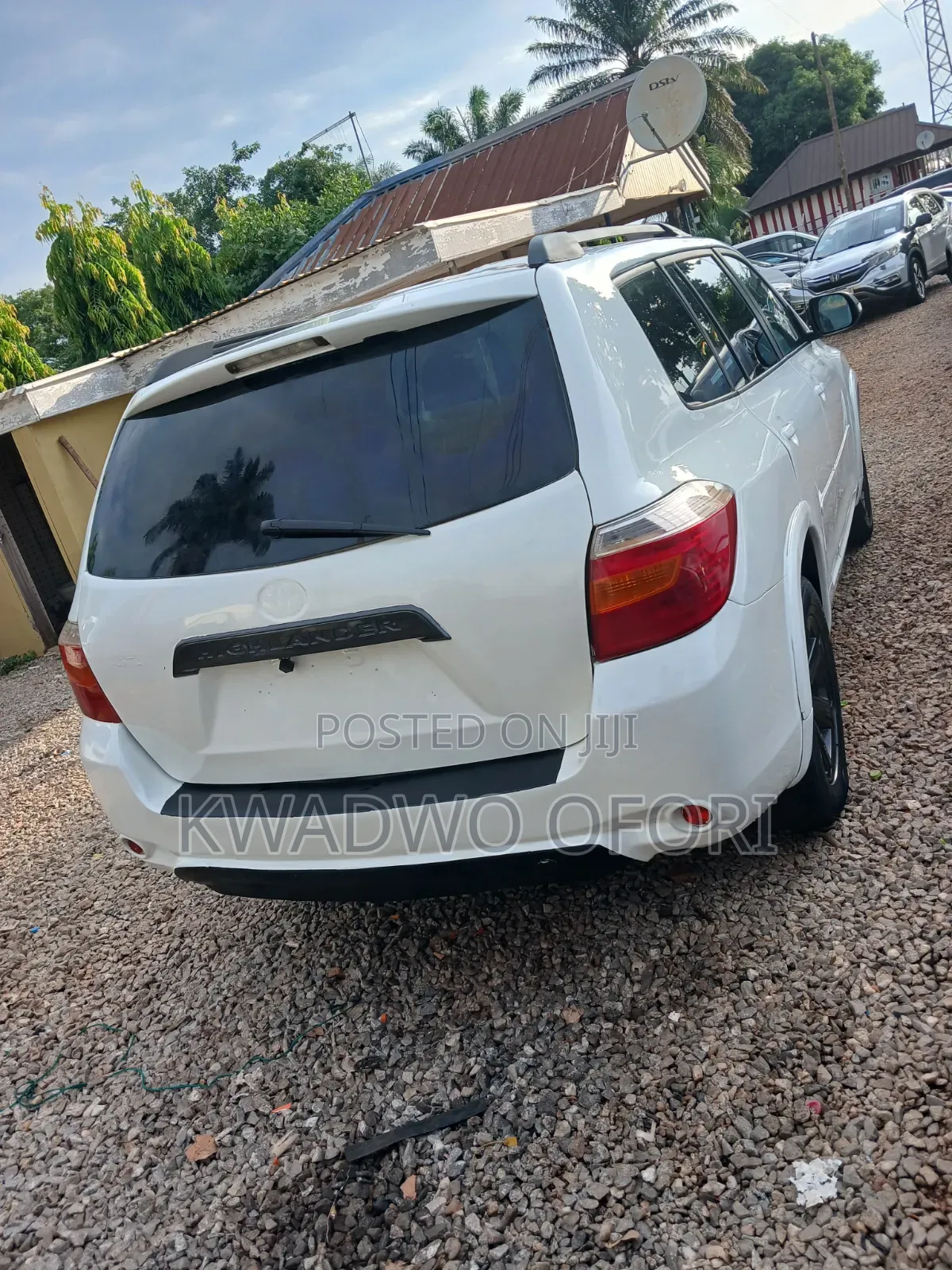 Toyota Highlander Sport 2009 White