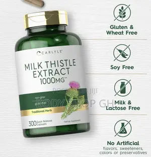 Liver Support Formula - Milk Thistle Extract for Liver Health + Detox