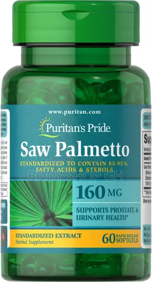 Puritans Pride Saw Palmetto Standardized Extract 160 Mg