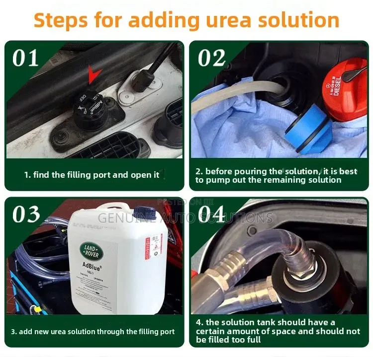 Oem Adblue for Land Range Rover Diesel Vehicles