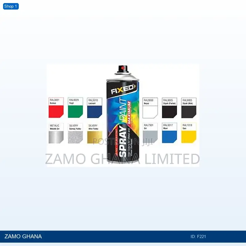 Spray Paint White Ral9000 400ml - F221