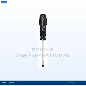 Screw Driver Slotted 3*80 Black Series - Sgs501