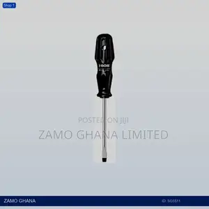 Screw Driver Slotted 4*100 Black Series - Sgs511