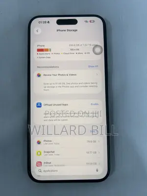Apple iPhone 15 Pro Max 1 TB Blue