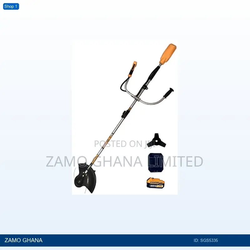X-Tech Cordless Brush Cutter Set 20v 4a 1battery 1 Charger - Sgs5335