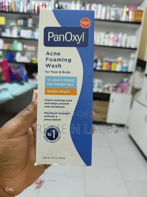 Panoxyl Acne Foaming Wash 10% Benzoyl Peroxide - 5.5oz