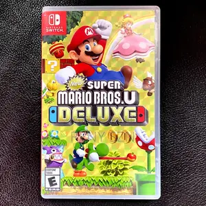 Super Mario Bros U Deluxe Nintendo Switch Game Card