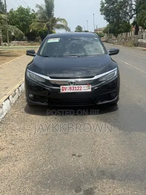 Honda Civic Touring 4dr Sedan (1.5L 4cyl) 2016 Matt Black
