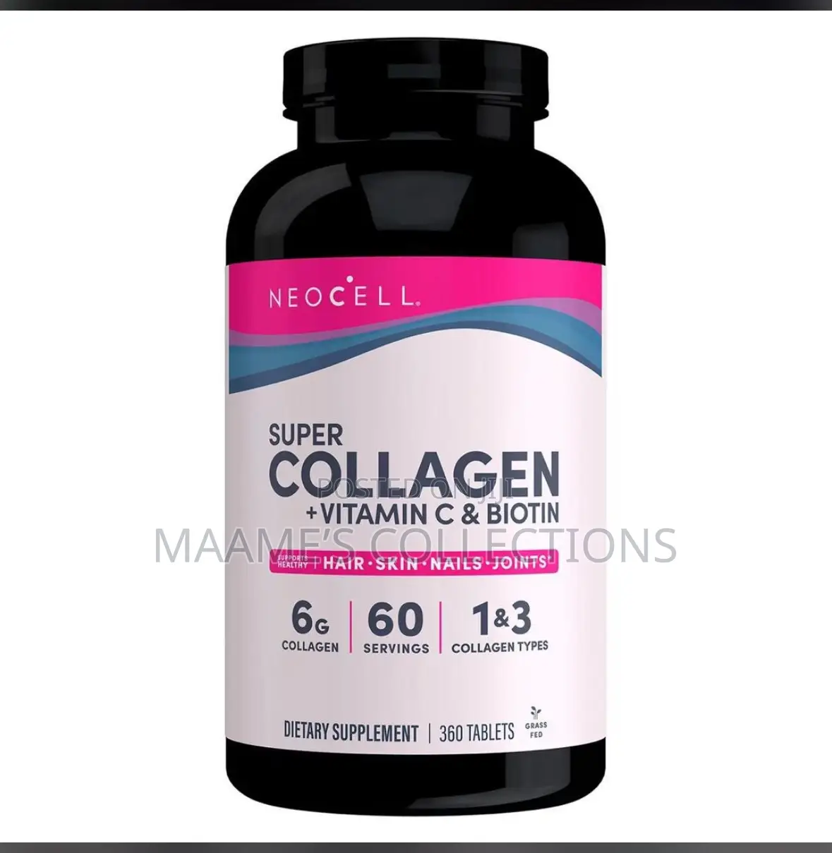 Neocell Super Collagen + Vitamin C Biotin Supplement (360-Tablet)