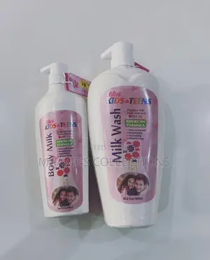 Lilies Kids Teens Body Milk and Milk Wash (Set)