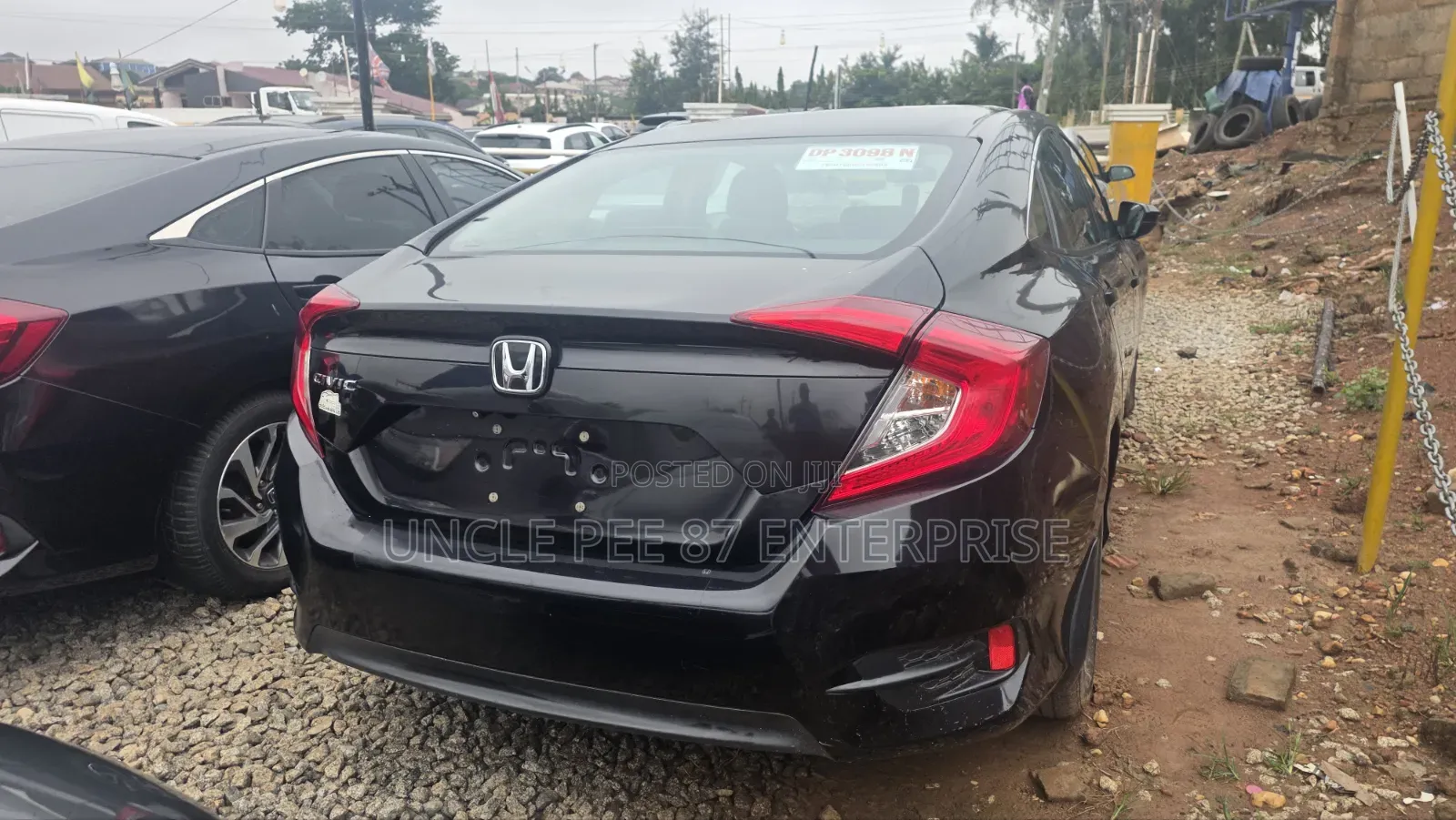 Honda Civic EX-L 2dr Coupe (1.5L 4cyl) 2017 Black