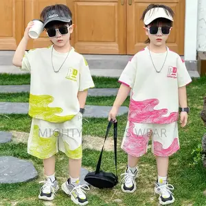 Boys Style Kidsren's Trendy Short-Sleeved Two-Piece Set Age 3-5yrs