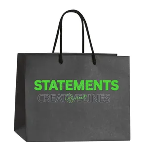 Green on Black Bags