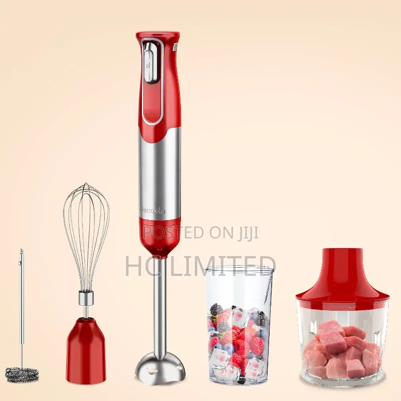 Decakila Cordless Hand Blender - 5 in 1 (Rechargeable) - Kmjb021r