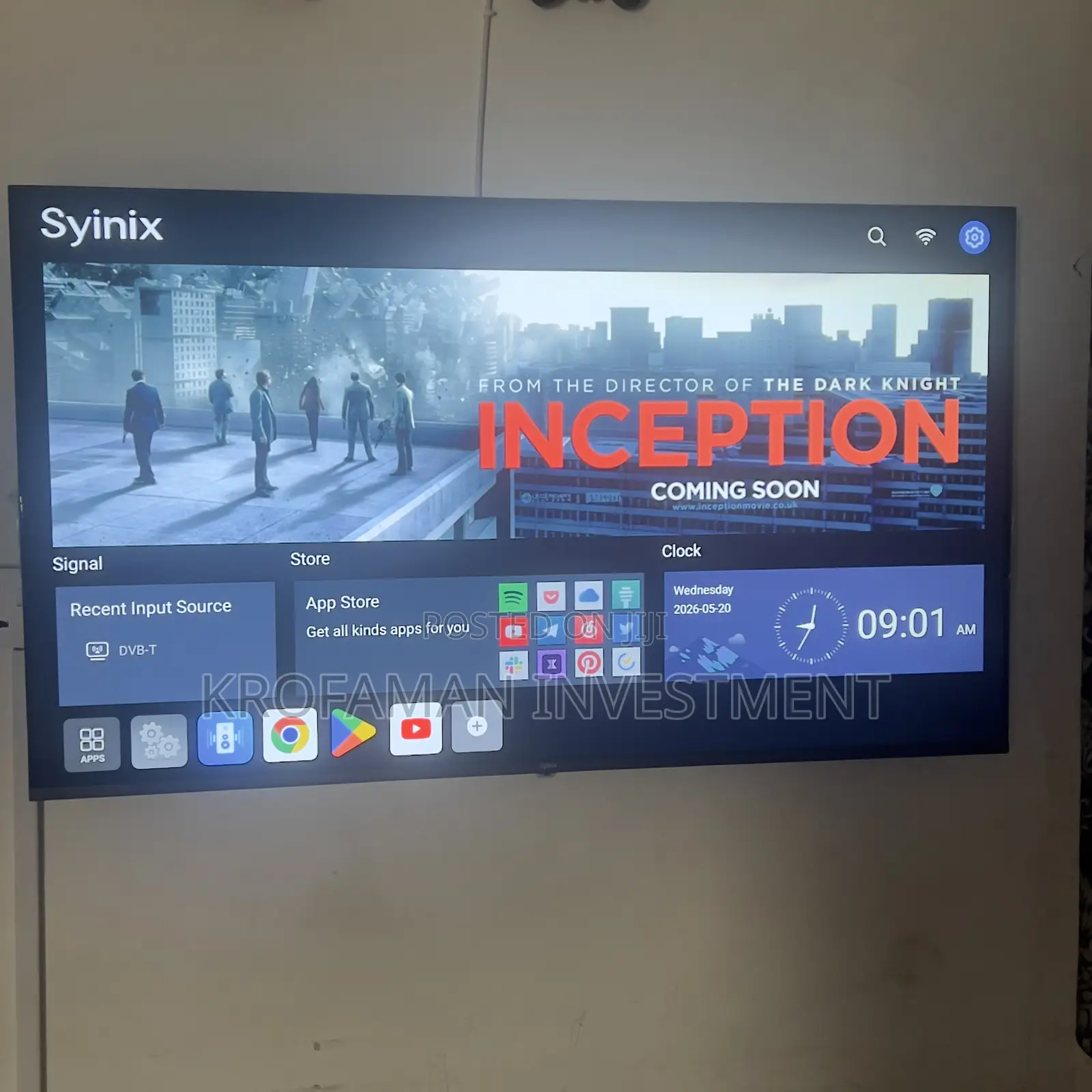 Syinix 50 Inch Smart Tv