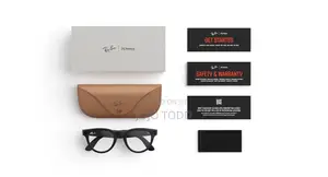 Rayban Meta Gen 2 Headliners (Matte Black, Clear Lens)