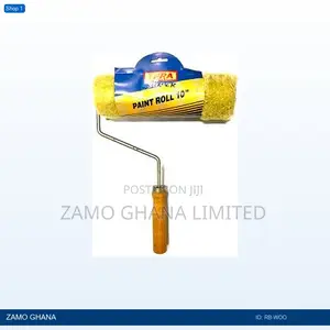 Roller Brush 9 Inch Wood Handle - Rb-Woo