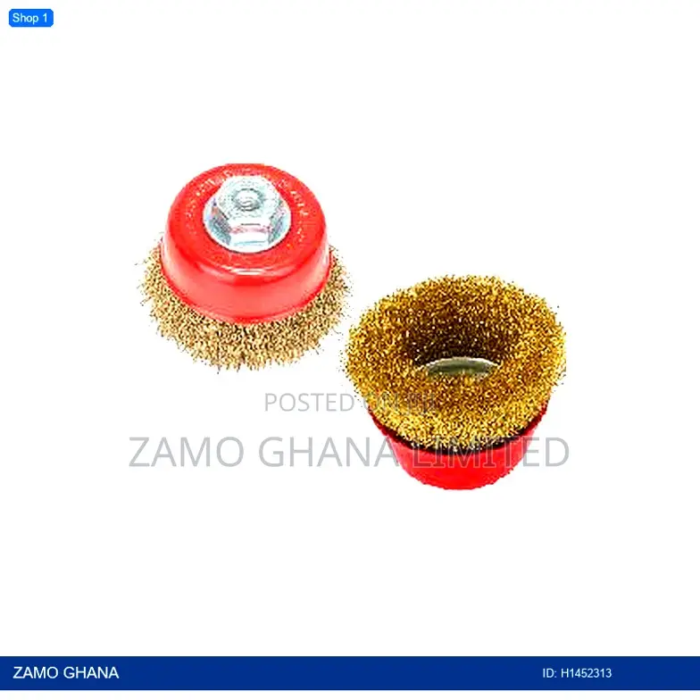 Cup Brush 3 Inch Soft M14 75mm Grado - H