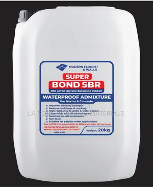 20kg Super Bond Sbr Latex Waterproof Admixture Salt Penetration