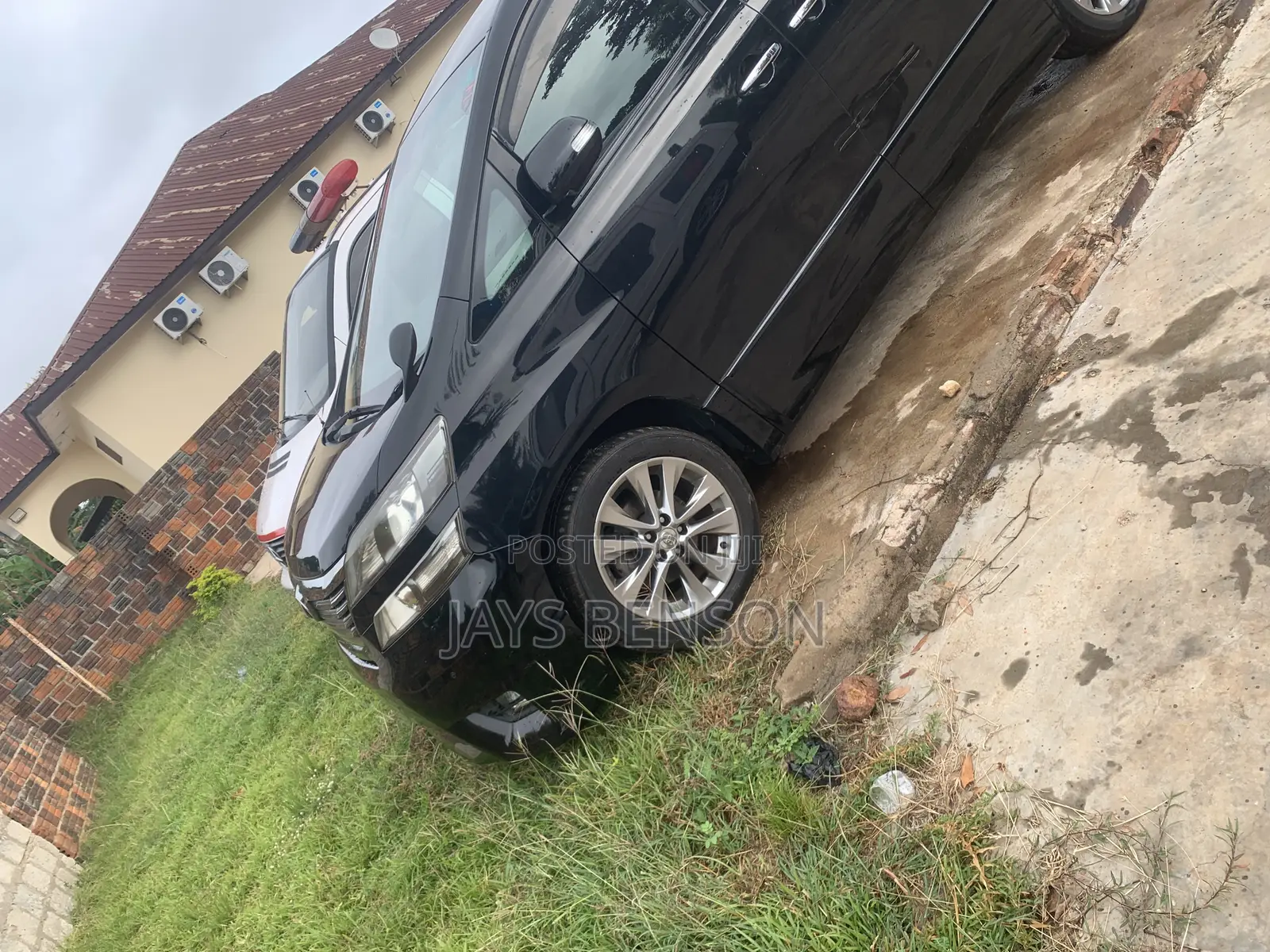 Toyota Vellfire 2012 Black