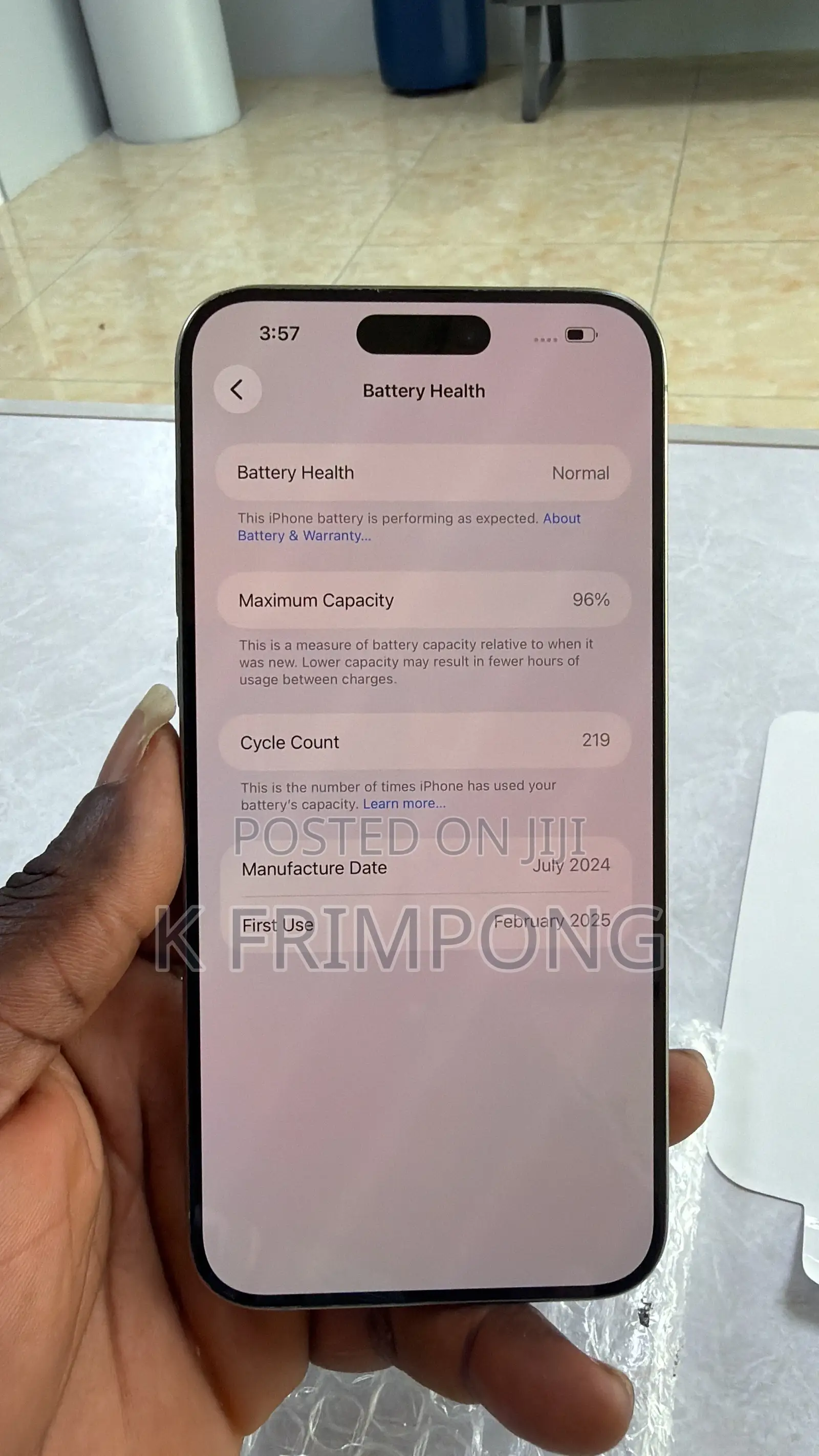Apple iPhone 15 Pro Max 256 GB White