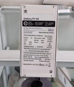 New Samsung Galaxy F17 5G 128 GB Blue