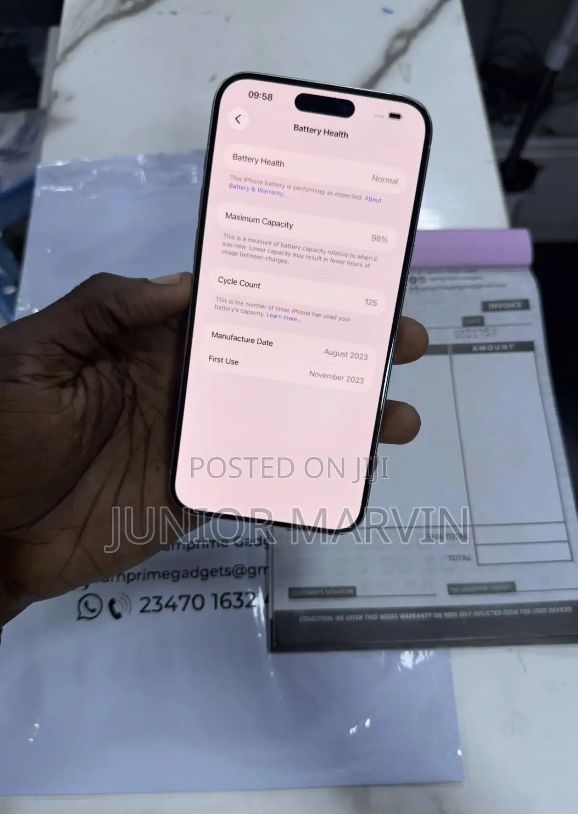 Apple iPhone 15 Pro Max 512 GB Silver
