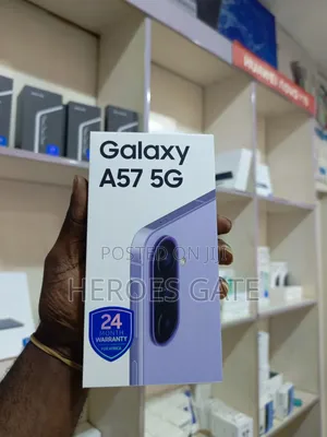 New Samsung Galaxy A57 256 GB Purple