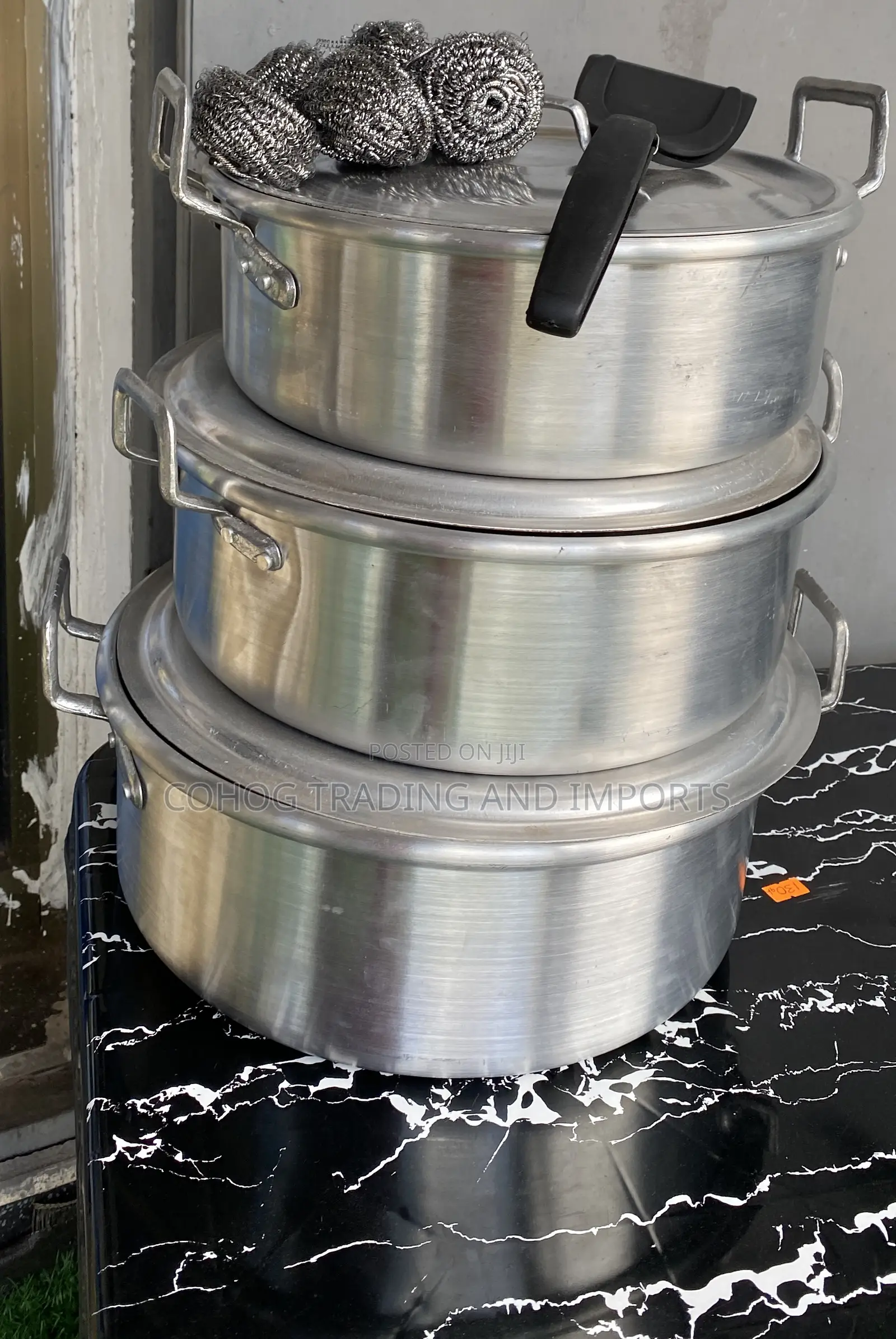 Aluminum 3set Cooking Pot