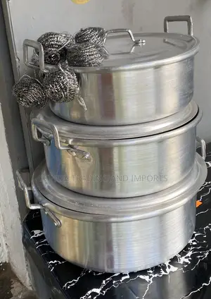 Aluminum 3set Cooking Pot