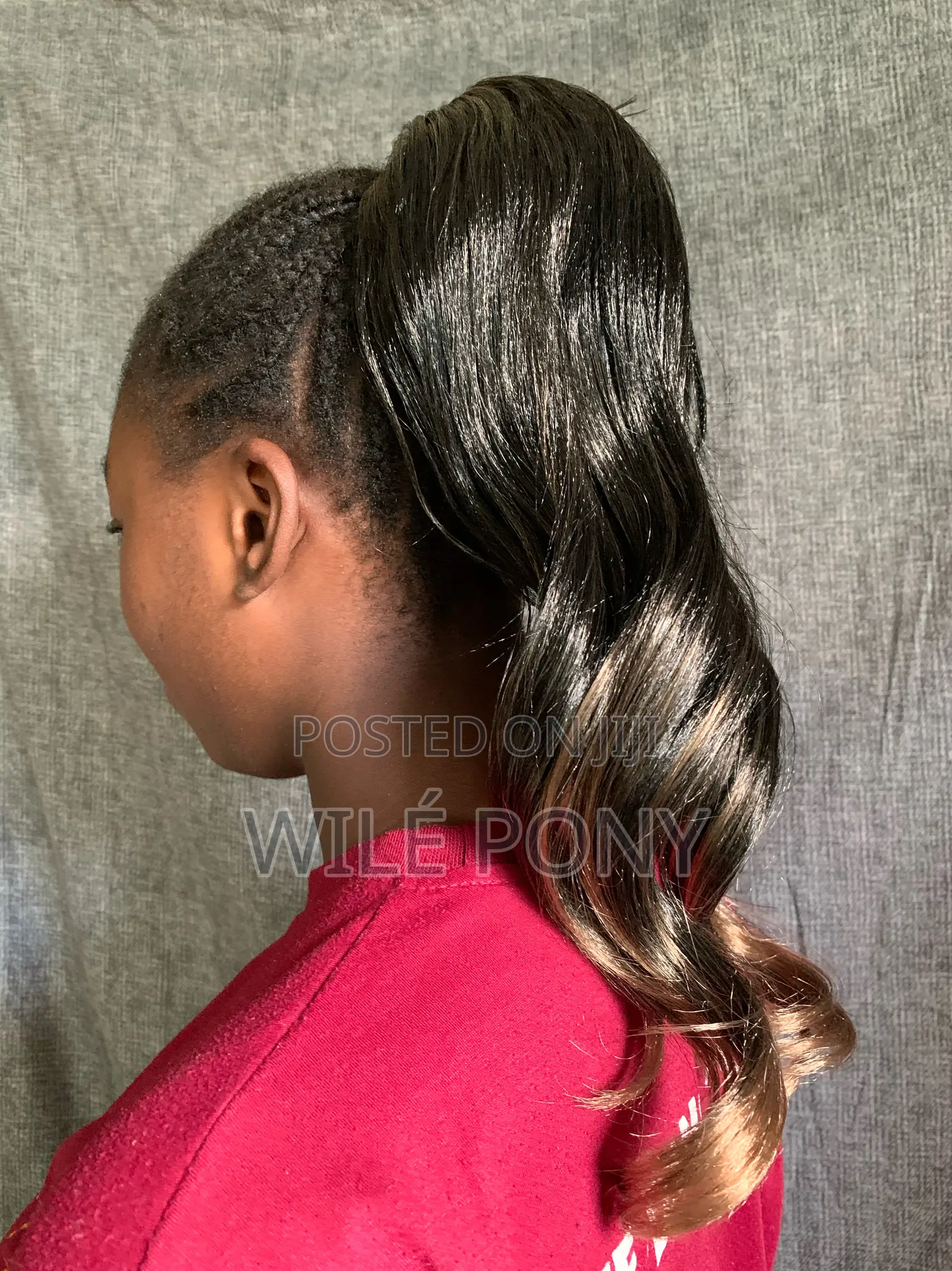 (15 Inches) Detachable Wavy Ponytail